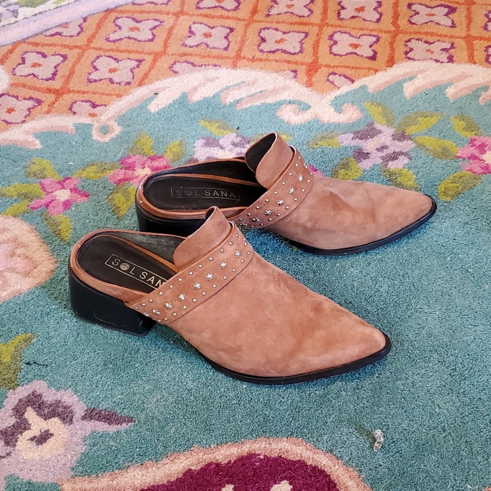 Solsana Booties Suede